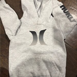Hurley Light Gray Toddler Hoodie